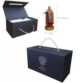 Статуэтка из массива ольхи "Князь Владимир" из коллекции "История Государства Российского"